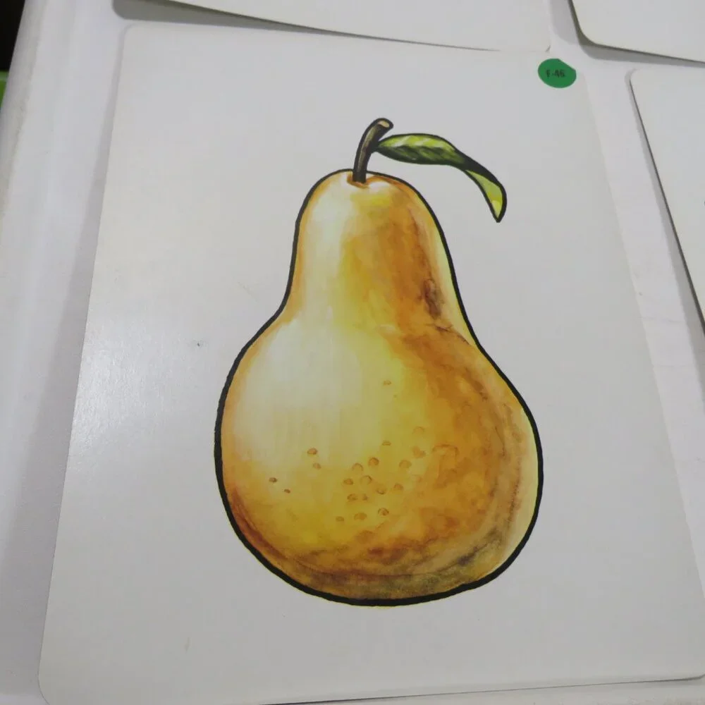 Peabody 60s FOOD Fruits (10) cards Vintage Artwork